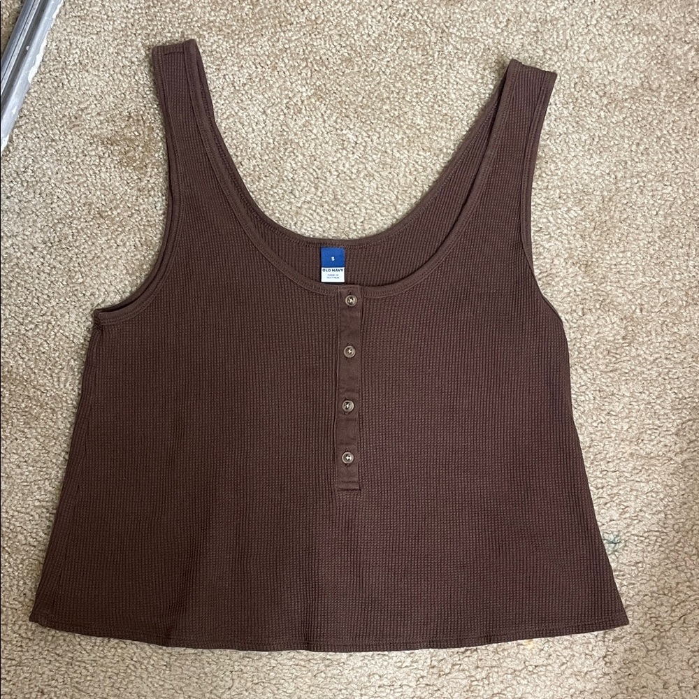 Old Navy Waffle Knit Billowy Tank